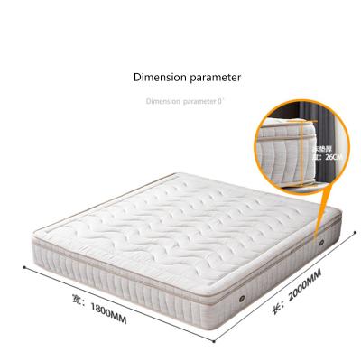 China Sleeping Twin King Size Natural Latex Massage Foam Roll Compressed Pack In A Box Mattress For Wholesale for sale