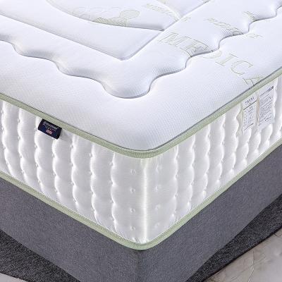 China Factory Price Massage King Furniture High Quality Nature Latex Custom Foam Pocket Coil Spring Bed Full Size Mattress for sale