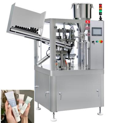 China Fully Automatic Tube Filling Machine For Metal Toothpaste Soft Cream Paste for sale