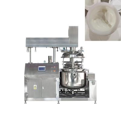 China Chemical liquid soap making machine homogenizer mixer cosmetic heating stainless steel double jacketed mixing tank for sale