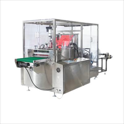 China Beauty Automatic High Speed Alcohol Pad Making Machine High Speed PLC Controlled System Wet Wipes Making Machine for sale