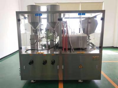 China Cosmetic Hair Cream Tube Filling And Sealing Machine Face Wash Cream Machine for sale