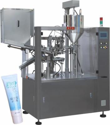 China Automatic Soft Tube Filler Heating Sealing Machine/ Primer Tube Filling Sealing Machine for sale