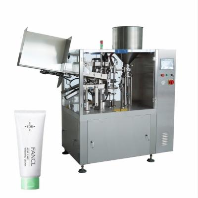 China Automatic Cosmetic Toothpaste Lotion Tube Filler Sealer Cream Plastic Soft Tube Filling and Sealing Machine for sale