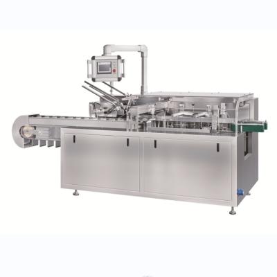 China Automatic Horizontal Tablet Pill Capsule Carton Box Packing Machinery Blister Board Plate Tray Cartoning Packaging Mach for sale