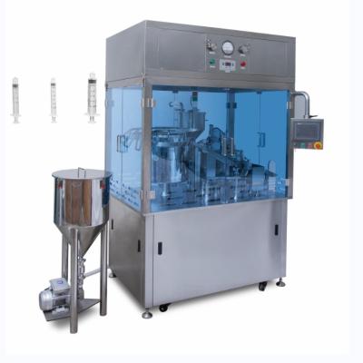 China Automatic 3ml 5ml 10ml Pre-Filled Normal Saline Flush Syringes Filling Machine for sale