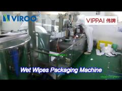 80-120 Bags/Mins Automatic Wet Tissue Making Machine,degerming wipes packing machine