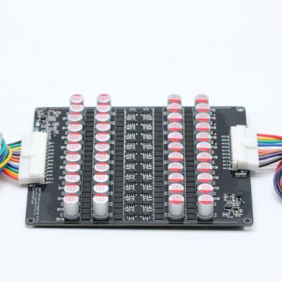 China 21S Metal Equalizer Lifepo4 Li-ion LTO Lithium Battery Power Transfer Balance Board 72V Active Balancer for sale