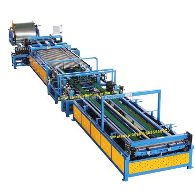 China Automatic Energy Supply Pipe Ventilation Duct Metal Sheet Forming Machine / Air Duct Production Line for sale