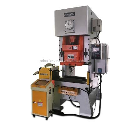 China Hot Stamping Machines JH21-25Ton Automatic Hydraulic Deep Throat Press For Hotels With Stamping Parts for sale