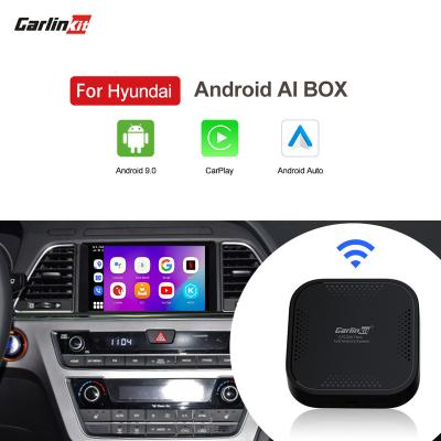 China Full Wireless Android/Carplay system; Auto Android Carlinkit Android Carplay AI Wireless Auto Box For Hyundai Sonata IX35 Mistra Celesta Reina TUCSON Santa Fe elantra XI25 encino for sale