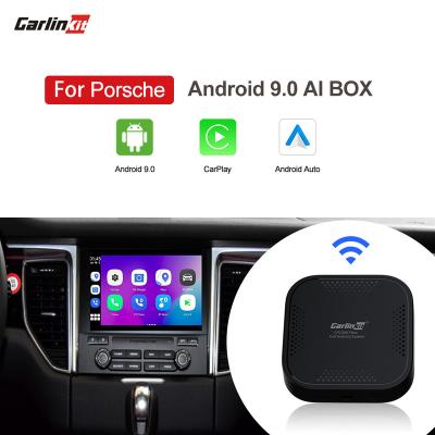 China Full Wireless Android/Carplay system; Auto Android Carlinkit Android Carplay AI Wireless Auto Box For Porsche Cayenne Panamera Macan 718 911 for sale