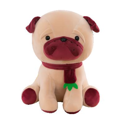 China Wholesale Soft Cute Animal Doll Shar Pei Dog Factory Stuffed Plush Toy For Kids Bedtime Toys for sale