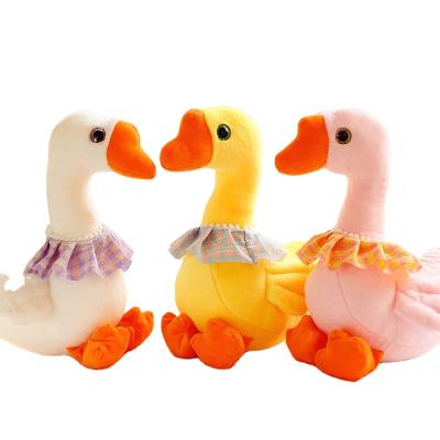 China Eco - Friendly Material Factory Wholesale Soft Stuffed Plush Goose Toys For Kids for sale