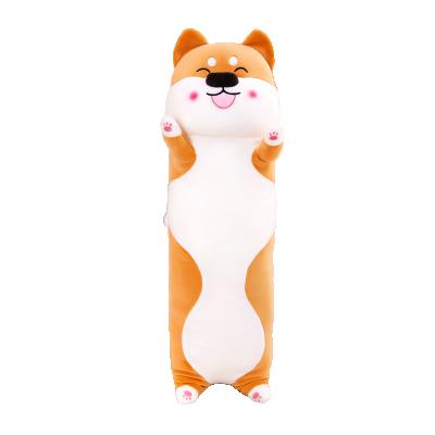 China Factory Outlet Most Popular Smiling Face Shiba Dog Pillow Plush Toy for sale