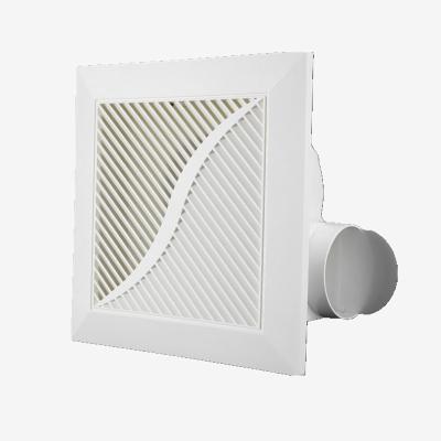 China Hotels OEM Household Metal Ceiling Mounted Pipe Extractor Suction Bathroom Exhaust Ventilation Fan for sale