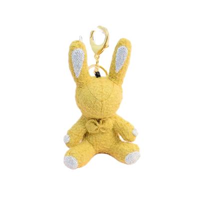 China New Design Cute Plush Bunny Doll Toy Plush Animal Multicolor Pendant With Customization for sale