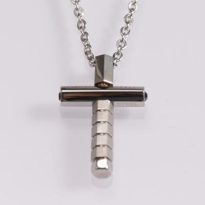 China TRENDY Wholesale Stainless Steel Necklace Christian Jewelry Custom Made Jewelry for sale