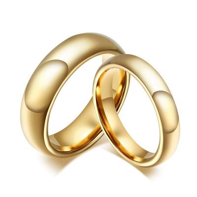 China FASHIONABLE Good Quality New Design Factory Price Wholesale Promise Ring For Couples Gold Plated Ring for sale