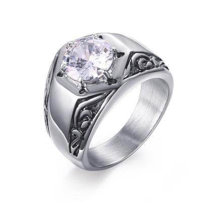 China Perfect Newest Design 2021 Popular Jewelry Stainless Steel Ring from China Supplier CLASSIC for sale