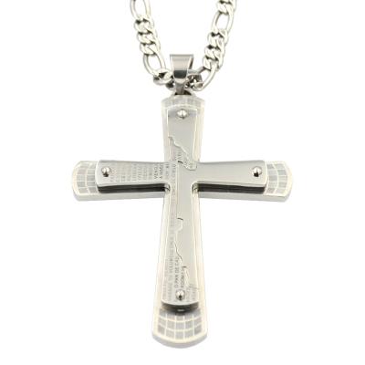 China CLASSIC Fine Jewelry , Stainless Steel Religious Cross Pendant Jewelry for sale