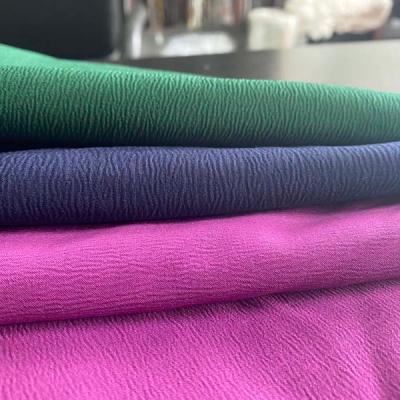 China Shrink-Resistant Wholesale Custom Soft Sweater Heavy breathable Comfortable Rosa Crepe Fabric for sale