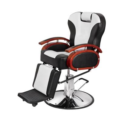 China Modern Fashionable High Density Foam Height Adjustable Hairdressing Chair For Hair Salon Equipment Furniture Furniture Vintage Barber Chair for sale