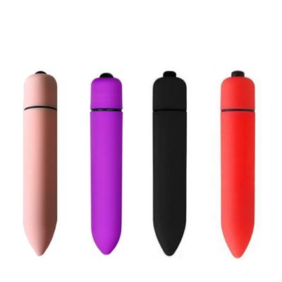 China Powerful Vibrating 10 Modes Bullet Vibrator Toy 10 Speed ​​Dildo Massager Sex Toys for sale