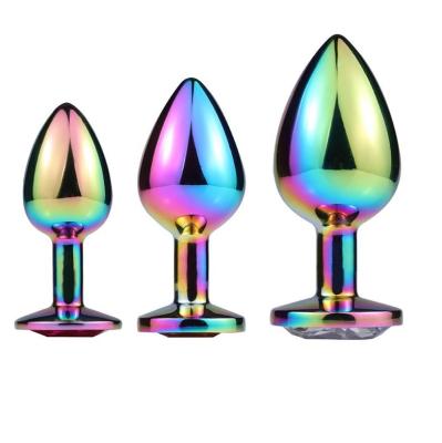 China Six Toys Around Shaped Toys Of Amal Plug Buttt Beauty Six Around Shaped Butt Of Crystal Jewelry Anal Plug Game Base for sale