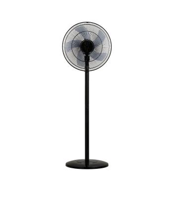 China New Design Hotel Electric Fan Summer Outdoor Stand Fan Durable Plastic Durable Bladeleas Stand Up Fan for sale