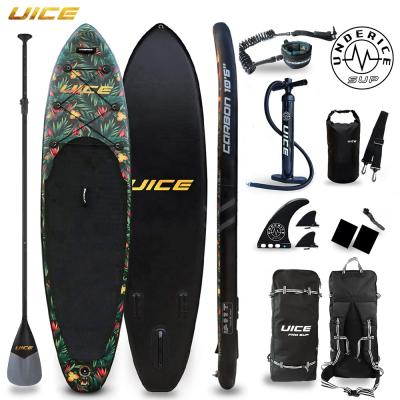 China 2022 UICE Unisex Hot-selling Double Layers Surfing Inflatable Stand Up Paddle Board With Accessories for sale