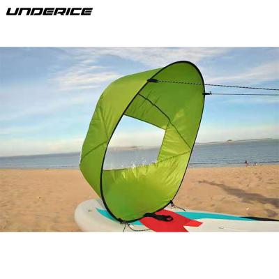 China Folding Sail For Sale Custom Wholesale Paddle Board Kayak Paddle Sail Paddle Board Foldable Sail for sale