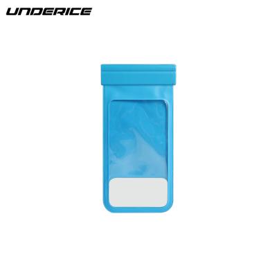 China High Quality Waterproof PVC Waterproof Mobile Phone Bag Transparent Swimming Phone Case for sale