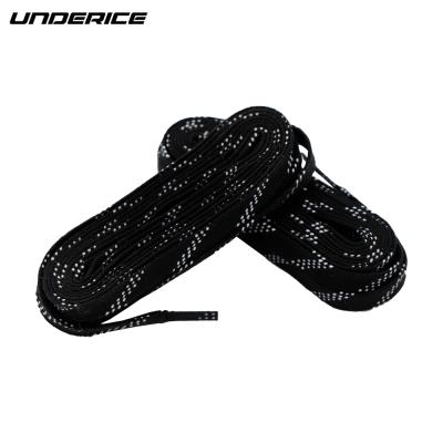 China Cotton with Waxed UICE Accessories Hockey Training White, Black, Yellow, Red, Pink, Blue Hockey Lace Fast Delivery for sale