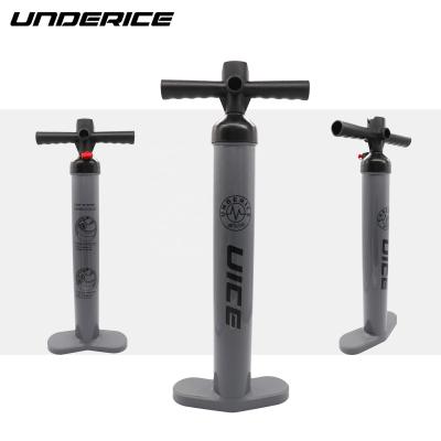 China UICE Unisex SUP Custom Logo SIP Double Action Hand Pump For Inflatable Paddle Board for sale