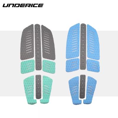 China UICE Unisex Wholesale Custom 8 Piece Surf Traction Pad Eva Desk Pull Pads For Long Board for sale