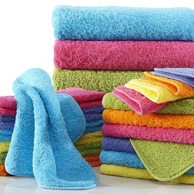 China Sustainable Wholesale Custom Luxury Hotel Cotton Terry Super Pile Towel 100% Long Bath Towel for sale