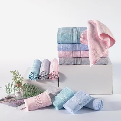 China Viable Supplier Customized Cheap Wholesale Luxury Cotton Soft Hanging 100% Hand Towel for sale