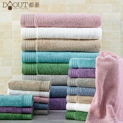 China Thick Wholesale Custom Luxury Absorbent Wash Customize Soft Cotton Face Towel for sale