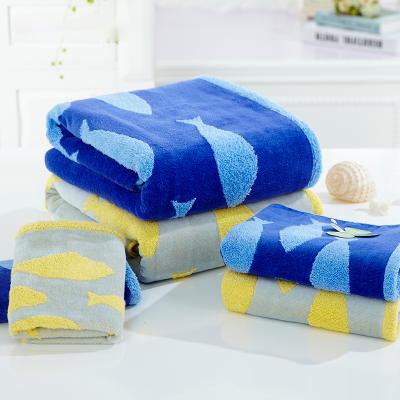 China 100% Cotton Towel Zero Twist Twistless Velor Jacquard Soft Absorbent Hand Towel Custom Made Hypoallergenic Factory Made for sale