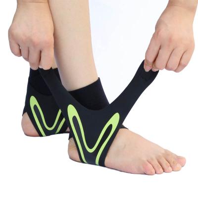 China 2021 New Arrivals Protective Adjustable Ankle Brace Ankle Guard Support Strap For Basketball Running for sale