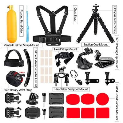 China Fast Delivery Time Hot Sale 14 in 1 Lot Action Camera Accessories Set for GoPro Outdoor Action Camera Accessories Set for sale