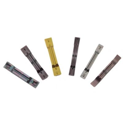 China Internal Turning Tool WYK Color Coated Milling Cutter Side Finished Carbide Grooving Blade for sale