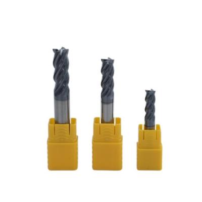 China General Wood Milling Cutter/WYK CNC High Speed ​​Tool 65 Degree Helix Angle Stainless Steel Uneven End Mill for sale