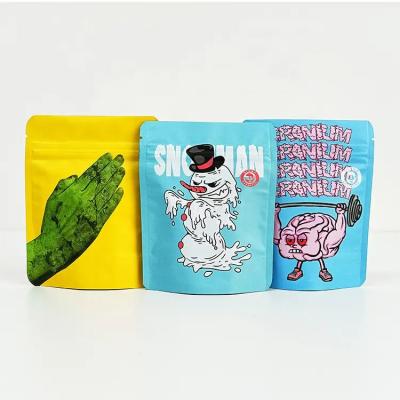 China Recyclable Candy Cart Mylar Zip Lock Bags Printed Logo Plastic Zip Lock Bags Accept Customized for sale