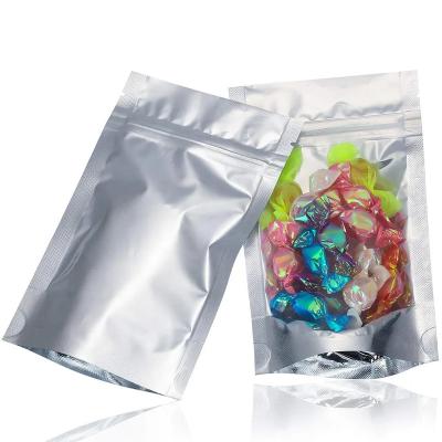 China Recyclable custom logo ziplock plastic bags sealing candy bags with factory wholesale price coffee beans bags for sale