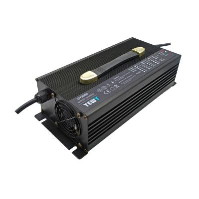 China Lithium Lifepo4 24v 48v 84v Lead Acid Ion Battery Charger Automatic Electric Vehicle E-bike Scooter 60v for sale