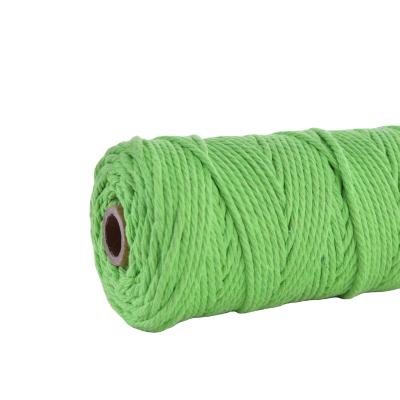 China Cotton Beauty Decoration Weave Wrapping Rope For Macrame Colored Cotton Rope Rope for sale