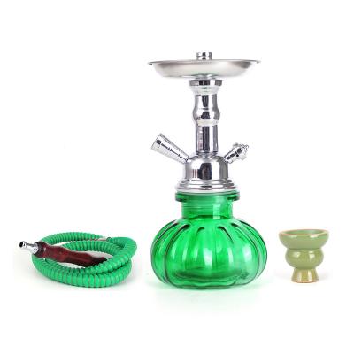 China Shisha Hookah Wholesale Portable Pumpkin Bottom Multicolor Arabic Mini Hookah Shisha with Hookah Accessories Jl-370ah-11 for sale