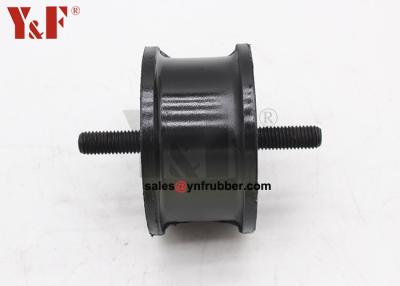 China OEM Heavy Duty Anti Vibration Rubber Mounts Black Lightweight for sale